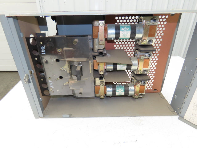 Westinghouse FDP326R Safety Disconnect Switch 600A 240VAC 100Hp 3Ph Fused