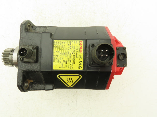 Fanuc A06B-0235-B605 AC Servo Motor 2.5kW 184v 3Ph 4000RPM Encoder A8602010T341