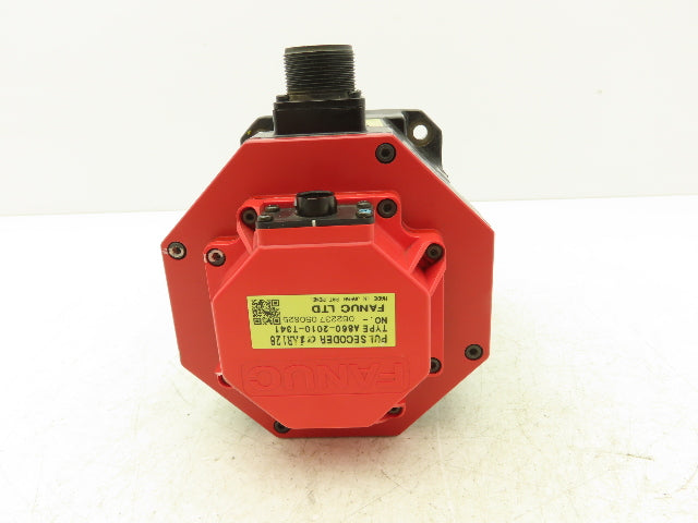 Fanuc A06B-0235-B605 AC Servo Motor 2.5kW 184v 3Ph 4000RPM Encoder A8602010T341
