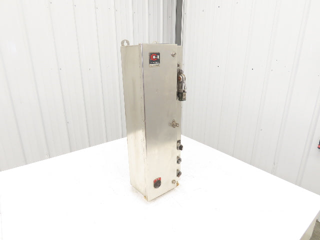 Cuttler Hammer Combination Motor Starter Fusible 5Hp 600V 3Ph 120V Coil SS