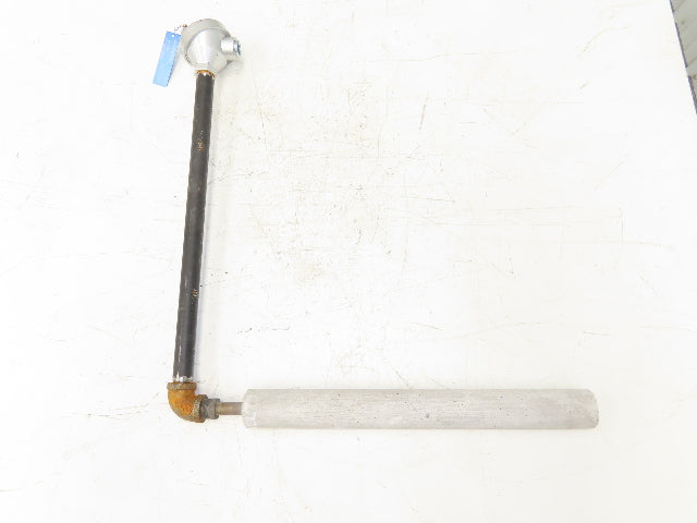 Ultra Furnace EXED01A Thermocouple Pipe Well 18"x 20" Concrete 90° Elbow 3/4"NPT