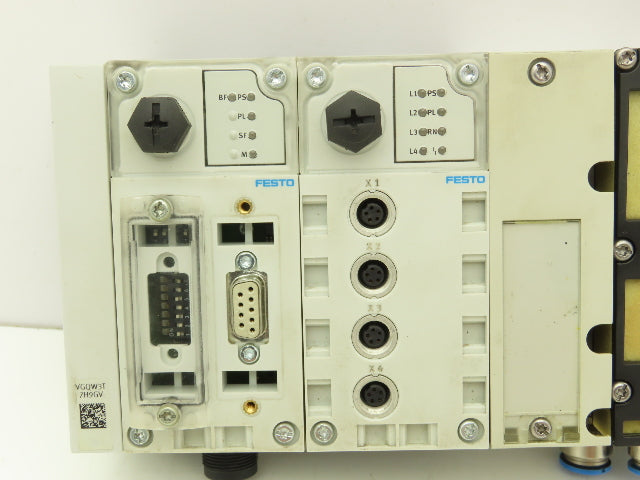 Festo 50E-F13GEQST18-D+N 32P-SGL-R-MBBU-GGLL+2T Pneumatic Air Valve Manifold