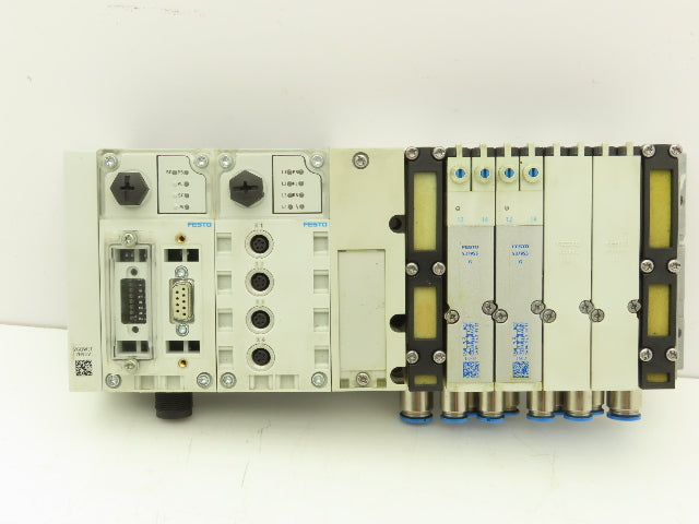 Festo 50E-F13GEQST18-D+N 32P-SGL-R-MBBU-GGLL+2T Pneumatic Air Valve Manifold