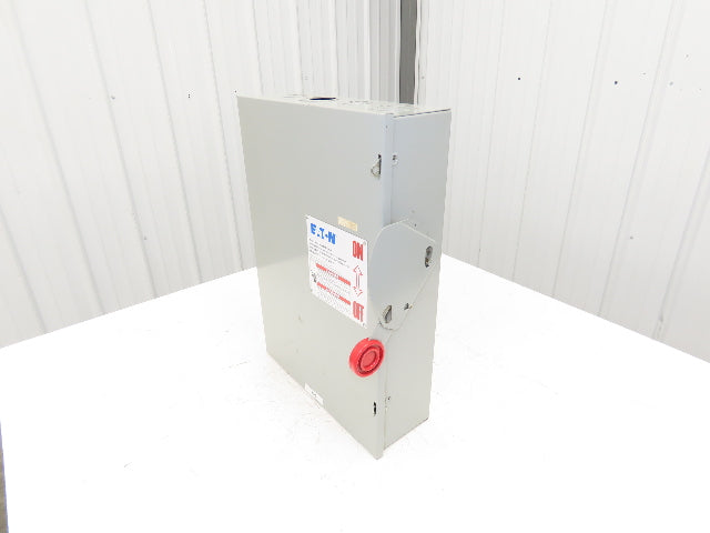 Eaton DH323FGKJSEL Fusible Disconnect Safety Switch 3 Pole 100A 240V 3Ph