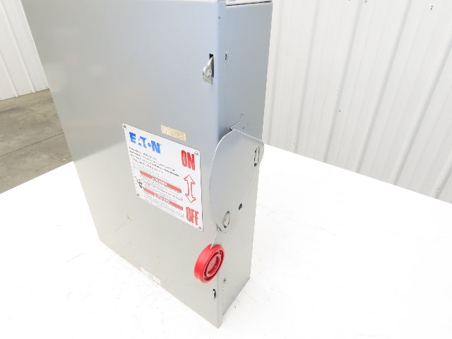 Eaton DH323FGKJSEL Fusible Disconnect Safety Switch 3 Pole 100A 240V 3Ph