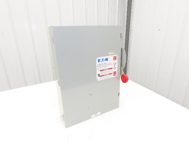 Eaton DH323FGKJSEL Fusible Disconnect Safety Switch 3 Pole 100A 240V 3Ph
