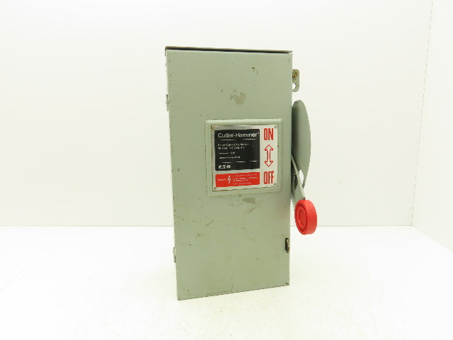 Cutler Hammer DH361URK-CSA Non Fusible Disconnect Safety Switch 30A 600V 3Ph