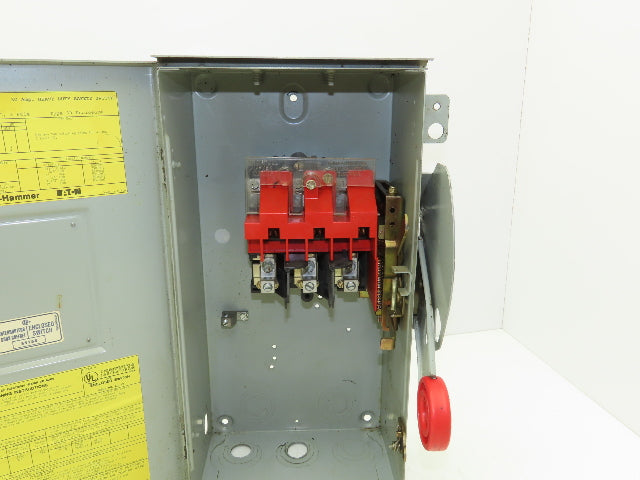 Cutler Hammer DH361URK-CSA Non Fusible Disconnect Safety Switch 30A 600V 3Ph