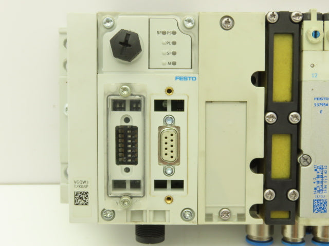 Festo 50E-F13GEQS-D+N32P-SGL-R-M3BU-EEJMLL+3T Pneumatic Air Valve Manifold