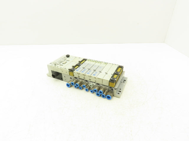 Festo 50E-F13GEQS-D+N32P-SGL-R-M3BU-EEJMLL+3T Pneumatic Air Valve Manifold