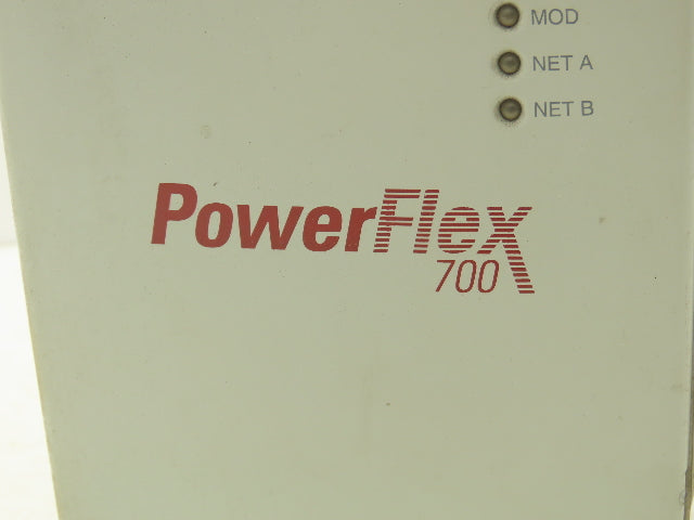 Allen Bradley 20BC8P7A0AYNANC0 PowerFlex 700 AC Drive VFD 5Hp 480V 3PH Ser B