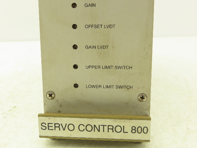 Precitec SC 800 AC Servo Drive CFC 30 I/O Controller Unit P0800-100-00001