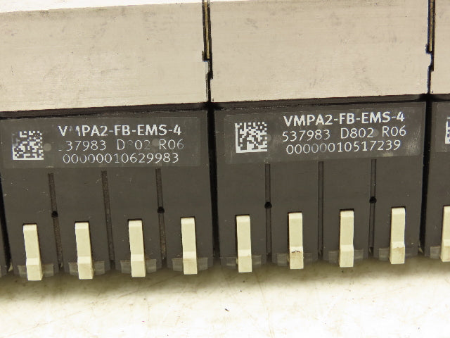 Festo 50E-F13GEQST18-D+N32P-SGL-R-M6BU-JM9JM+6T Pneumatic Air 10-Valve Manifold