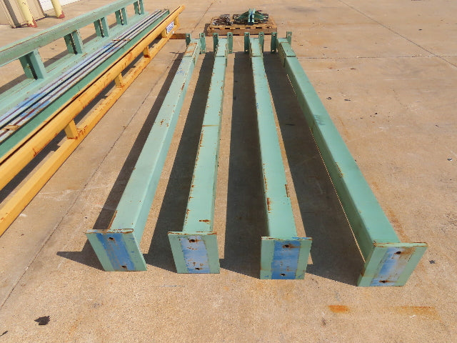 Gorbel S1000 1/2 Ton Free Standing Workstation Bridge Crane 23' Span 27' Runway
