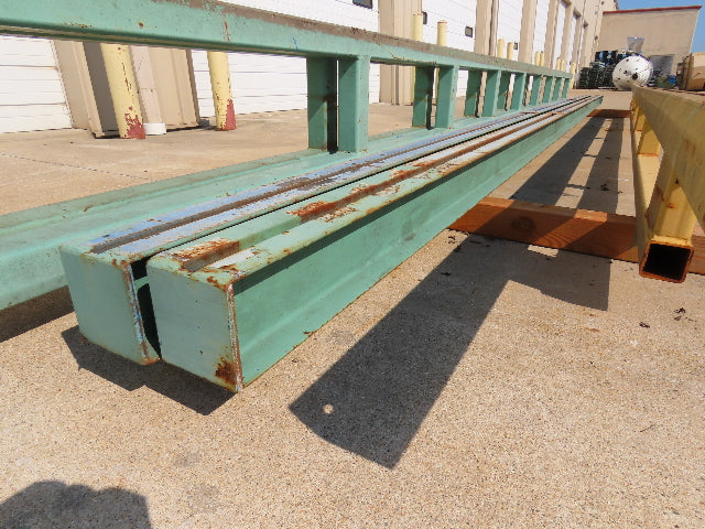 Gorbel S1000 1/2 Ton Free Standing Workstation Bridge Crane 23' Span 27' Runway