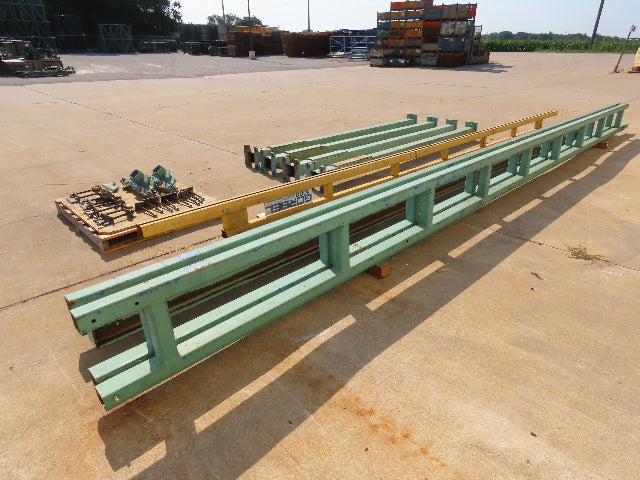 Gorbel S1000 1/2 Ton Free Standing Workstation Bridge Crane 23' Span 27' Runway