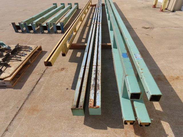Gorbel S1000 1/2 Ton Free Standing Workstation Bridge Crane 23' Span 27' Runway