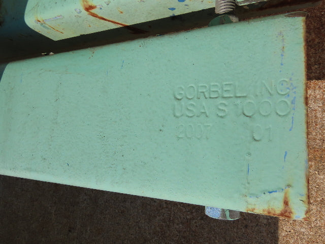 Gorbel S1000 1/2 Ton Free Standing Workstation Bridge Crane 23' Span 27' Runway