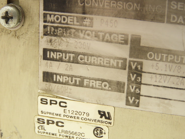 Schneider Modicon AS-P451-681 I/O Module Power Supply 115/230VAC Input SPC P450