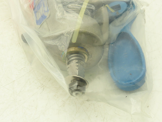 Conval Clampseal 13G2Q-3165E-3120 Globe Valve Y-Pattern Stop 1"Socket Weld 316SS