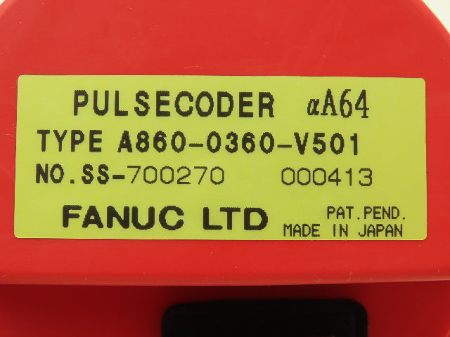 Fanuc A860-0360-V501 Servo Motor Encoder Pulsecoder Rotary Pulse