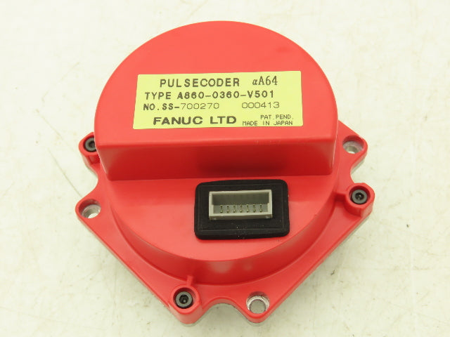 Fanuc A860-0360-V501 Servo Motor Encoder Pulsecoder Rotary Pulse