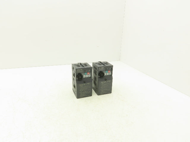 Mitsubishi Electric FR-D720-0.1K Variable Speed Frequency Drive 240V Lot Of 2
