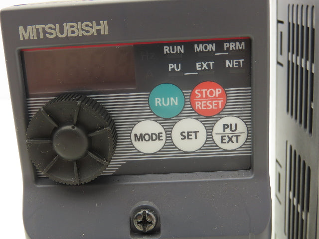 Mitsubishi Electric FR-D720-0.1K Variable Speed Frequency Drive 240V Lot Of 2