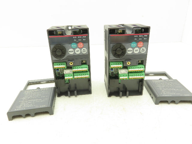 Mitsubishi Electric FR-D720-0.1K Variable Speed Frequency Drive 240V Lot Of 2