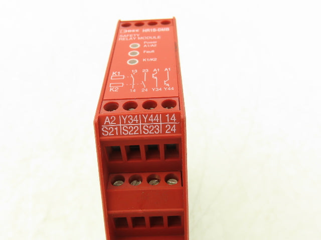 IDEC HR1S-DMB1132 Safety Relay Module 24VDC HW-Rev 1.10 HW-Rev 1.50