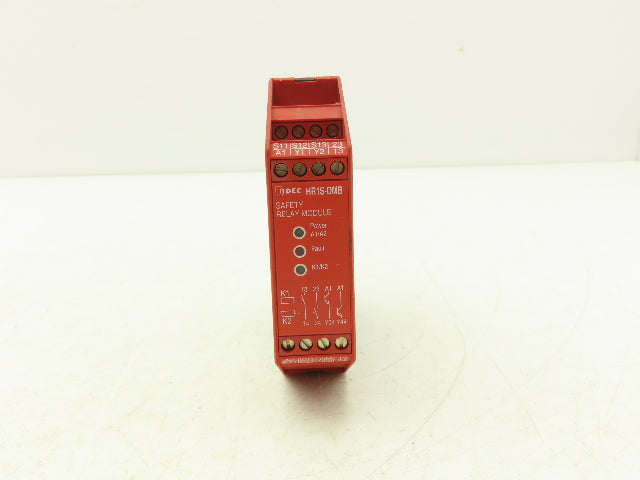 IDEC HR1S-DMB1132 Safety Relay Module 24VDC HW-Rev 1.10 HW-Rev 1.50