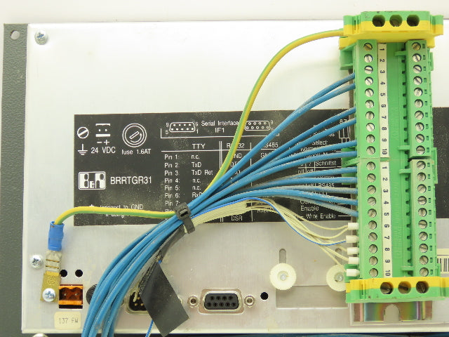 B&R Automation BRRTGR31 Control Pannel Display Screen 7 Start/Stop Switches