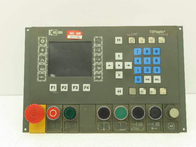 B&R Automation BRRTGR31 Control Pannel Display Screen 7 Start/Stop Switches