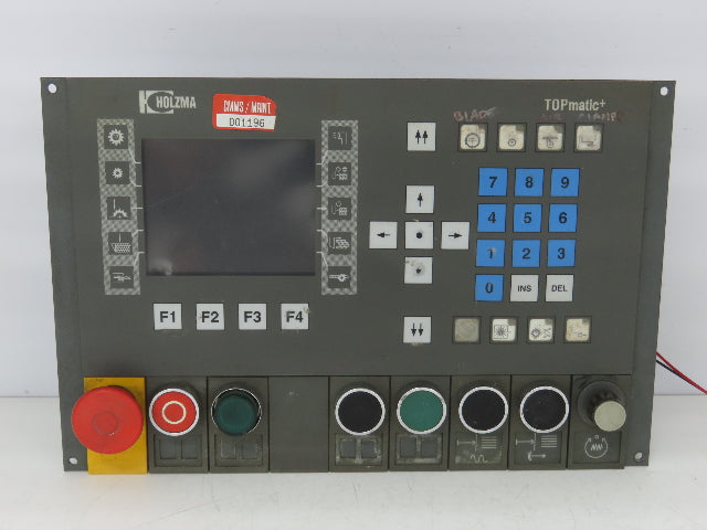 B&R Automation BRRTGR31 Control Pannel Display Screen 7 Start/Stop Switches