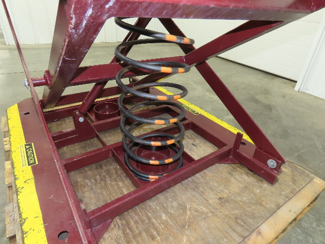 Southworth Spring Table Pallet Load Leveler Single Spring 43-1/2" Turntable