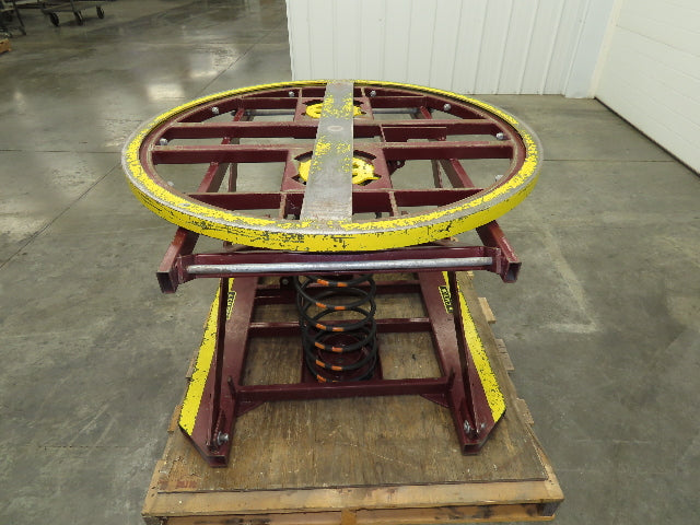 Southworth Spring Table Pallet Load Leveler Single Spring 43-1/2" Turntable