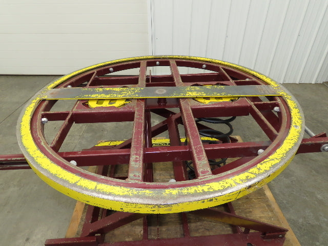 Southworth Spring Table Pallet Load Leveler Single Spring 43-1/2" Turntable
