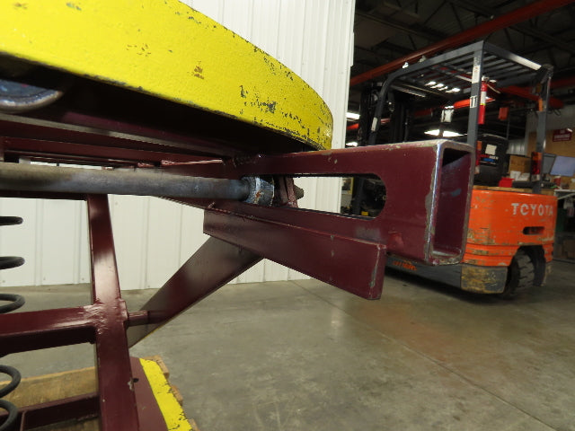 Southworth Spring Table Pallet Load Leveler Single Spring 43-1/2" Turntable