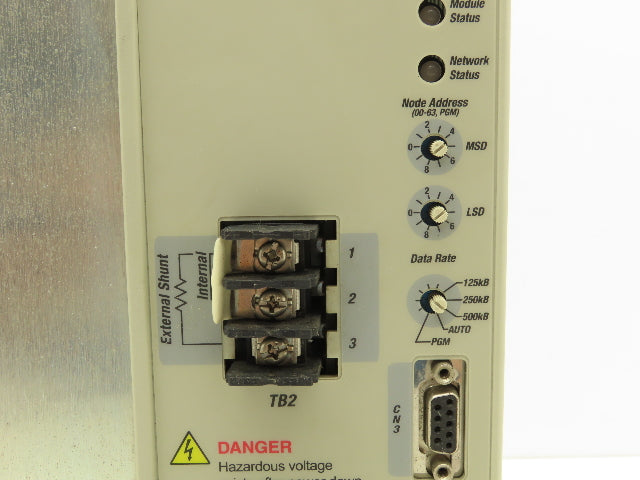 Allen Bradley 2098-DSD-HV100X-DN Ultra 3000 Servo Drive 3Ph Series B FW. V1.60