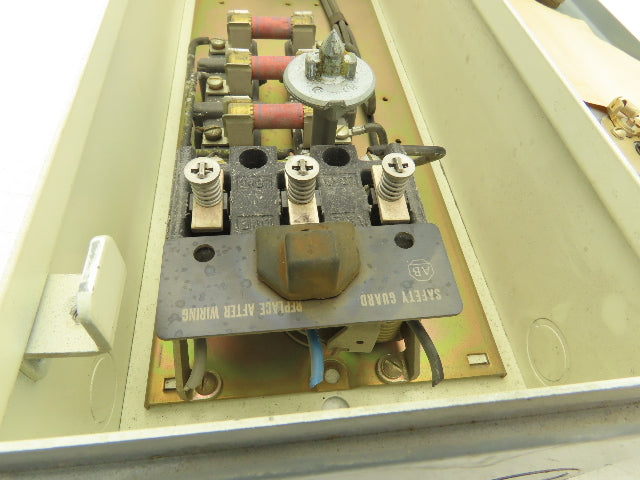 Allen Bradley 712-894664 Combination Motor Starter 5Hp 600V 3Ph 208V Coil