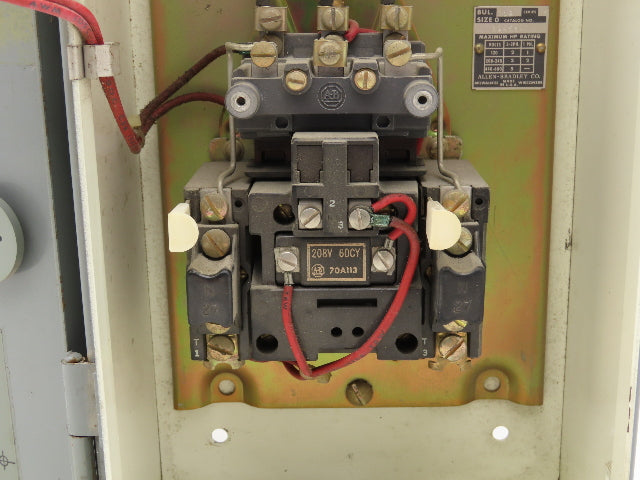 Allen Bradley 712-894664 Combination Motor Starter 5Hp 600V 3Ph 208V Coil