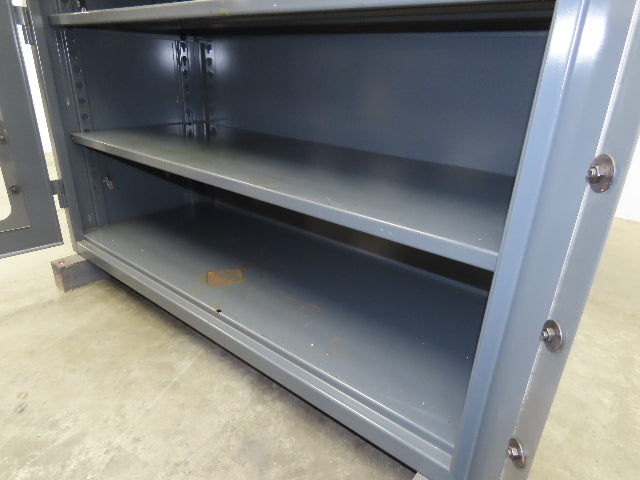 Strong Hold Skylight View Storage Cabinet Extreme Duty 12 GA 3 Shelf 60x24x60"