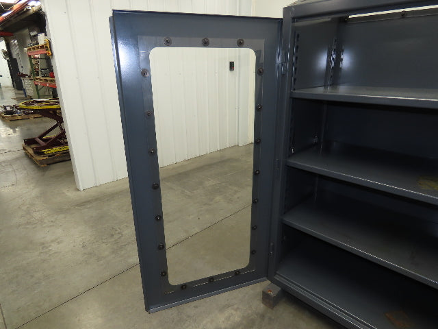 Strong Hold Skylight View Storage Cabinet Extreme Duty 12 GA 3 Shelf 60x24x60"