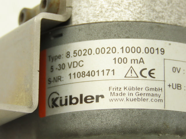 Kubler 8.5020.0020.1000.0019 Encoder Rotary Incremental 5-30VDC 100mA