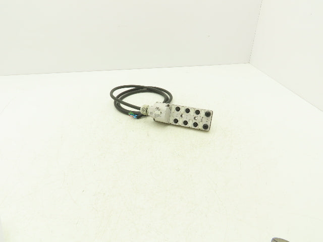 Automation Direct ZP-JBH84-2P-5 ZIP Junction Block 8 Ports 5 Pin M12 Sockets