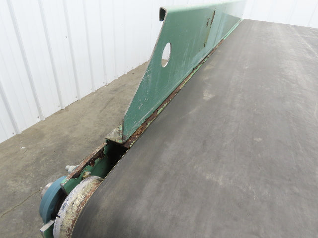 Roach 34"x 9' Slider Bed Conveyor 29" Belt .5Hp 230/460V 3PH End Drive 55fpm