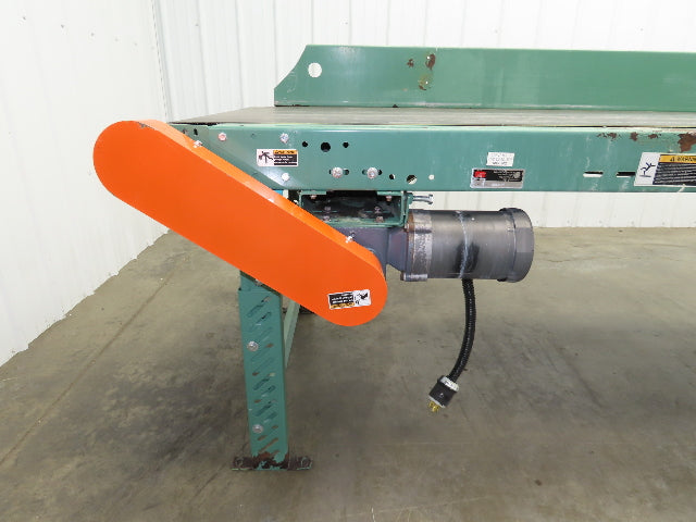 Roach 34"x 9' Slider Bed Conveyor 29" Belt .5Hp 230/460V 3PH End Drive 55fpm