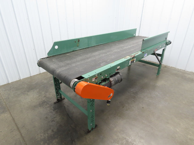 Roach 34"x 9' Slider Bed Conveyor 29" Belt .5Hp 230/460V 3PH End Drive 55fpm