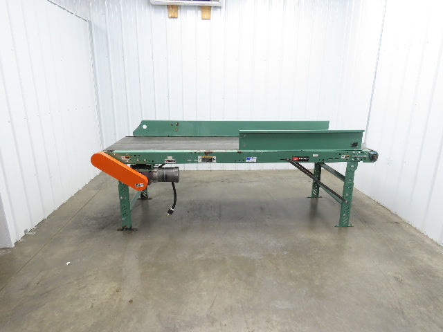 Roach 34"x 9' Slider Bed Conveyor 29" Belt .5Hp 230/460V 3PH End Drive 55fpm