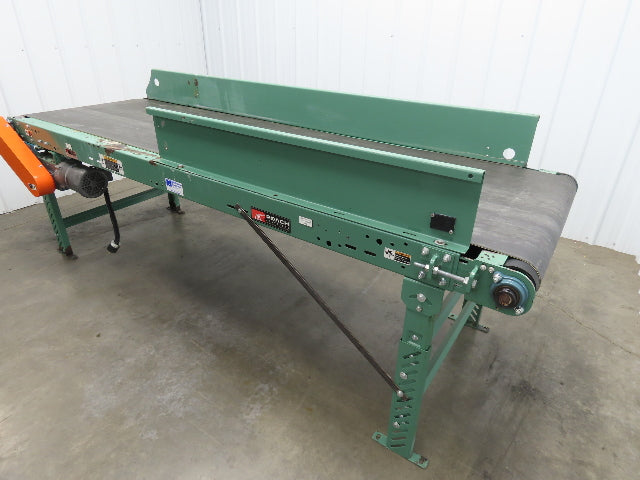 Roach 34"x 9' Slider Bed Conveyor 29" Belt .5Hp 230/460V 3PH End Drive 55fpm